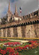 29 - Quimper - Les Jardins - Les Remparts - La Cathédrale Saint Corentin - Fleurs - Voir Scans Recto Verso  - Quimper