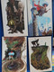 17 PCs Lot - Fairy Tale /  Wilhelm Hauff - OLD  USSR Postcard  - Der Zwerg Nase -  1973 - Fairy Tales, Popular Stories & Legends