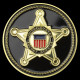 Pièce Médaille NEUVE Plaquée Or - United-States Secret Service - Otros & Sin Clasificación