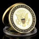 Pièce Médaille NEUVE Plaquée Or - United-States Secret Service - Sonstige & Ohne Zuordnung