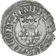 France, Charles VI, Florette, 1417-1422, Rouen, Billon, TB+, Duplessy:387 - 1380-1422 Charles VI Le Fol