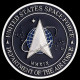 Delcampe - Pièce Médaille NEUVE Plaquée Argent - US Space Force Department Of The Air Force - Autres & Non Classés