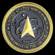 Pièce Médaille NEUVE Plaquée Or - US Space Force Department Of The Air Force - Andere & Zonder Classificatie