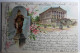 AK Berlin Berolina U. National-Gallerie Mehrbildkarte 1899 Gebraucht #PD153 - Autres & Non Classés
