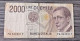 Billet Italie - Italy - 2000 Lire 1990 - 20.000 Lire