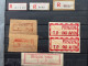 CHINA PEOPLE'S REPUBLIC & NORTH KOREA LOT OF 21 REGISTERED LABELS - Andere & Zonder Classificatie