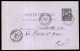 1883 Entier Postal Commercial De 85 FONTENAY-Le-COMTE à M. MONTHULET La Roche-sur-Yon Vendée * Phila Cachets Marcophilie - Handstempel