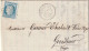 Lettre De Pontarlier à Gérardmer LAC - 1849-1876: Période Classique