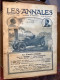 Les Annales 1913 - Michelin Renault Sacha Guitry - Golf Pelote Basque Lamartine - 1900 - 1949