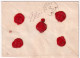 1883-mista Due Re V. Emanuele II C.40 (dentellatura Irregolare) E Umberto C.30 S - Marcophilie