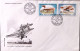 1982-Romania Volo A Vela Alcuni Valori (276/9) Su Due Fdc - FDC