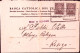 1947-R.A. Coppia Lire 1 (7) Su Busta Rovigo (26.6.47) - Marcophilia