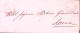 1856-STRADA FERRATA LEOPOLDA (4.04) E Cmi 15 In Ovale Su Bustina - Unclassified