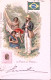 1904-LA Posta In Brasile LE POSTE EN BRESIL, Ed. Stenghel, Viaggiata - Autres & Non Classés