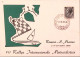 1956-ITALIA VII^RALLYE MOTOCICLISTICO RIMINI-SAN MARINO Annullo Speciale Su Cart - Manifestations