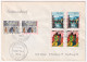 1964-LUSSEMBURGO Caritas '64 Serie Cpl. (654/9) Su Fdc - FDC