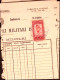 1943-CONTRASSEGNO MILITARE Applicato Su Foglio Di Viaggio - Erinnophilie