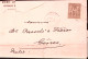 1878-Francia FRANCE SAGE C.30 (69) Su Lettera Parigi (4.1.78) Per Genova - 1877-1920: Période Semi Moderne