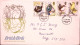 1980-GRAN BRETAGNA Uccelli Serie Cpl. (922/5) Su Fdc - Lettres & Documents