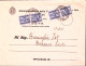 1936-Segnatasse Due Coppie C.10 Apposti Loreto (21.1) Su Busta Tassa Carico Dest - Marcophilie