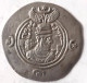 SASANIAN KINGS. Khosrau II. 591-628 AD. AR Silver  Drachm  Year 15 Mint WYHC - Orientales