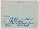 1943-COMANDO BATTERIA Tondo Bluastro Su Biglietto Franchigia Manoscritto Al Vers - Marcophilie