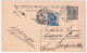1919-Cartolina Postale Leoni C.15 Mill.19 Espresso Con Francobollo Aggiunto C.25 - Marcophilie
