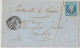 SERIE "POSTFS" LUXE N°14Ah Sur BLEU CIEL  Luxe - 1853-1860 Napoleon III