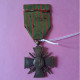 Médaille Croix De Guerre 1914 - 1916 - 2 Citations étoiles De Bronze - France