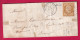 N°13 PC 2256 NEUVIC D'USSEL CORREZE POUR BOISSE 1855 LETTRE - 1849-1876: Période Classique