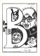 Politique Caricature Raymond Barre Alphabet Lettre B Illustration Lardie Illustrateur - Satiriques