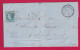 N°29 GC 170 ARNAC POMPADOUR CORREZE CAD TYPE 24 SIGNE BAUDOT POUR CLERMONT FERRAND INDICE 12 LETTRE - 1849-1876: Période Classique