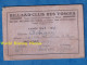 Carte Ancienne De Membre - LIVRY GARGAN , Brasserie Des Vosges - 1943 1944 - Billard Club - WW2 Occupation - Membership Cards