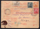 YUGOSLAVIA SHS Negotin Serbia 1921 Postal Parcel Card (p558) - Lettres & Documents