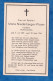 Faire Part De Décés - Marie NIEDERBERGER WASER - Trautheim - 1944 - Wolfenschiessen Nidwalden Schweiz - Décès