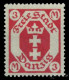 DANZIG 1922 Nr 104b Ungebraucht Gepr. X88D256 - Mint