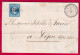 N°22 GC 4499 LE LAC OU VILLERS DOUBS POUR DIJON CAD TYPE 22 INDICE 16 LETTRE - 1849-1876: Période Classique