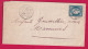 N°60 CAD TYPE 17 ST GEORGES OLERON CHARENTE INFERIEURE POUR MARENNES LETTRE - 1849-1876: Période Classique