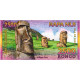 Billet, Chile, Billet Touristique, 2500 RONGO ISLA DE PASCUA, NEUF - Chile