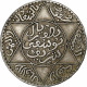 Maroc, Yusuf, 1/2 Rial, 5 Dirhams, 1912/AH1331, Bi-Bariz, Argent, TTB+, KM:32 - Marruecos