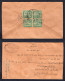 BRITISH MALAYA 1938 Cover To India (p924) - Fédération De Malaya