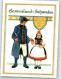 39930511 - Sign. Petersen, Wilhelm Mann Und Kind Aus Dem Hessenland Werbung Koellnflockenwerke Elmshorn - Costumes