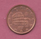 Italy, 2017- 5 Cent-  Copper Plated Steel- Obverse Colisseum. Reverse A Globe, Next To The Face Value- - Italien