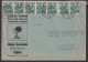 Briefmarken All. Besetzung Zehnfachfrankatur Paar Viererstreifen + Viererblock - Sonstige & Ohne Zuordnung