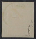 Lombardei  14, Wappen 2 Soldi Enge Zähnung Briefstück PALMA, Befund, KW 150,- € - Lombardo-Vénétie