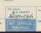 1936 ZEPPELINPOST Si. 344, Bordpostkarte Der Deutschlandfahrt 23.03.1936, 100,-€ - Airmail & Zeppelin
