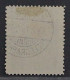 1883 Luxemburg TELEGRAFENMARKEN 5 E, Seltene Zähnung, Gestempelt, Geprüft 180,-€ - Télégraphes