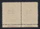 MEMELGEBIET 235 W1 (Typenpaar I+II) Grün-Aufdruck 25 C. Originalgummi, 2000,-€ - Memel (Klaïpeda) 1923