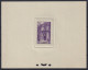 1948, SAAR 251 Epr. (*) 50 Fr. Höchstwert KÜNSTLERBLOCK In Violett, Sehr SELTEN - Unused Stamps
