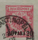 DEUTSCHE POST TÜRKEI, GS-Umschlag + Beifrankatur, Als R-Brief  Geprüft 396,-€ - Turquie (bureaux)